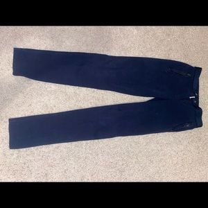 Cute navy blue cloth pants/leggings!!
